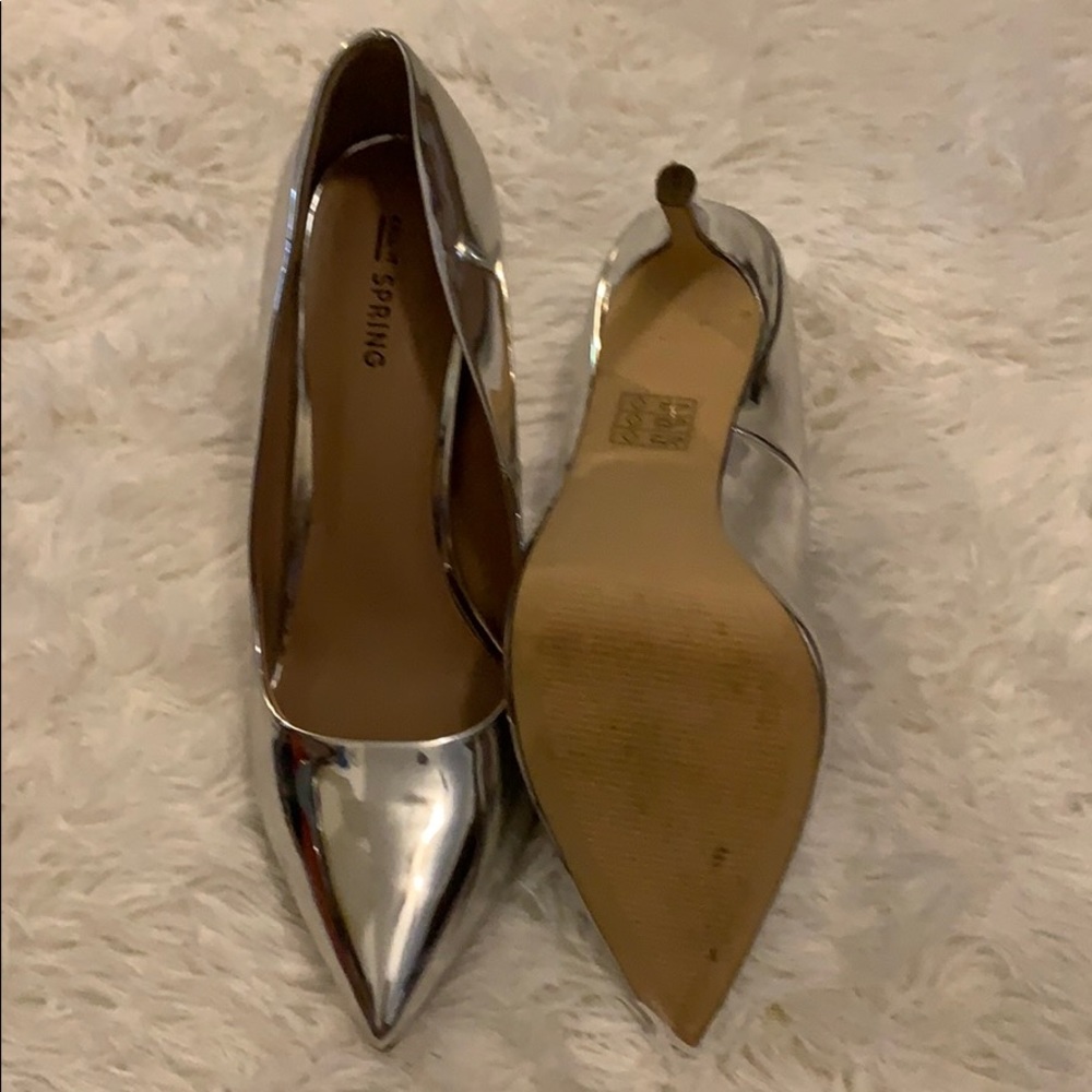 Call It Spring metallic silver size 9 - Picture 8 of 12